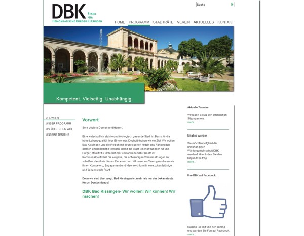 DBK - Demokratische Brger // 97688 Bad Kissingen