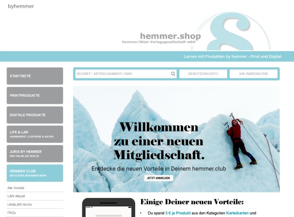 Hemmer/Wst Verlagsgesellschaft mbH - Onlineshop der Hemmer/Wst Verlagsgesellschaft mbH - 97082 Wrzburg