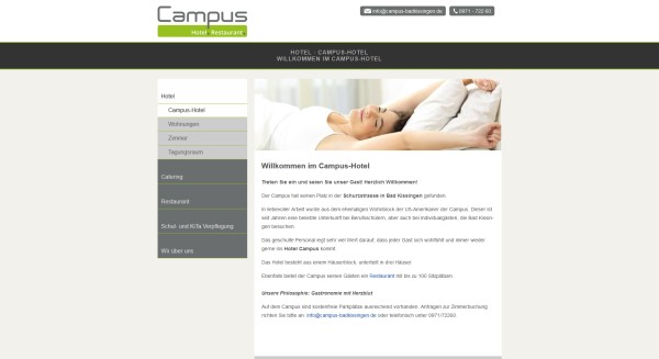 Campus Bad Kissingen - Hotel, Restaurant, Catering, Schul- und KiTa-Verpflegung