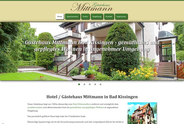 AHotel / Gästehaus Mittmann in Bad Kissingen